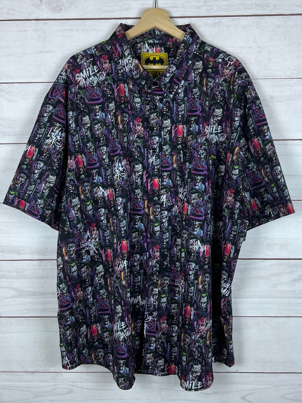 RSVLTS Shirt Batman Last Laugh Joker Clown 85th Anniversary DC Comics Mens 3XL